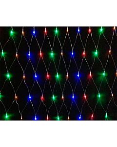NAVIDAD - RED LUCES LED MULTICOLOR X96 2X1.40MTS